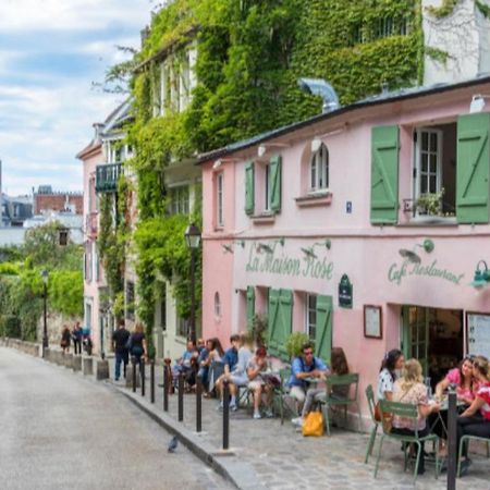 Charming Duplex In Montmartre Lägenhet Paris Exteriör bild